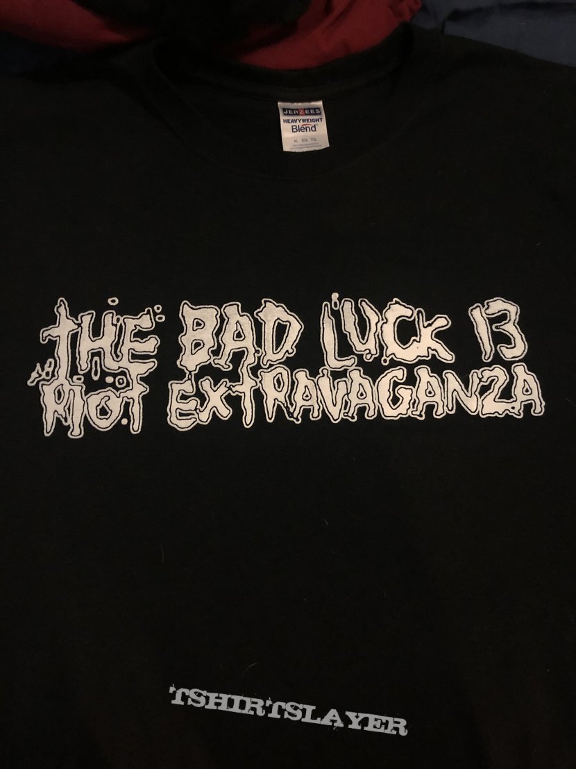 The Bad Luck 13 Riot Extravaganza - Mummy ts