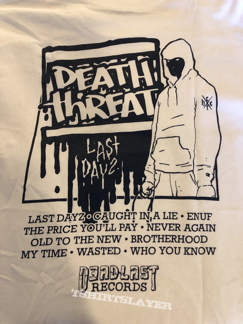 Death Threat - Last Dayz vinyl preorder ts