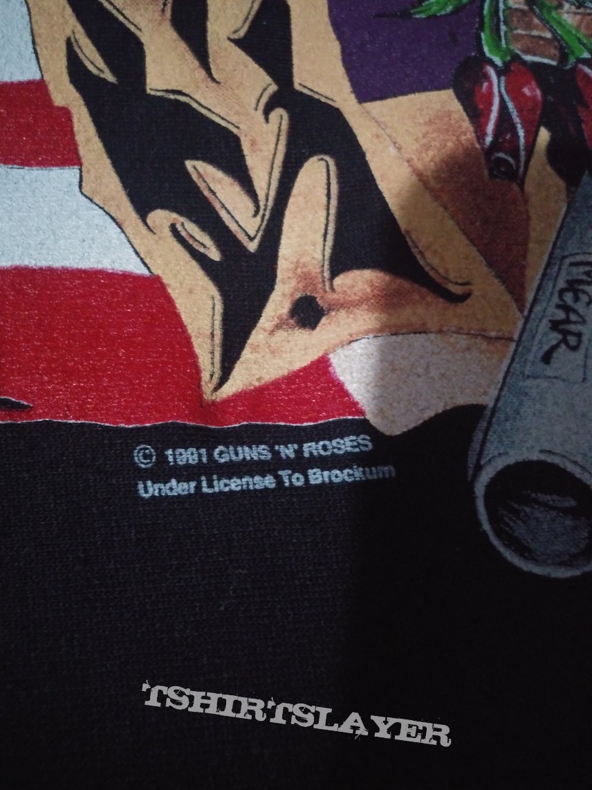 Guns N&#039; Roses Guns N Roses 1990-91 tour sweatshirt 