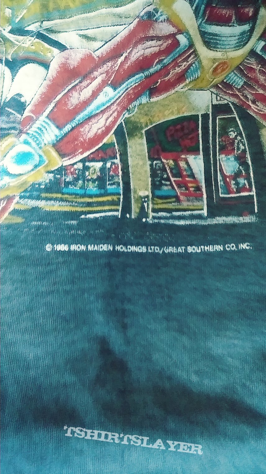 Iron maiden 1986 somewhere in time tour shirt