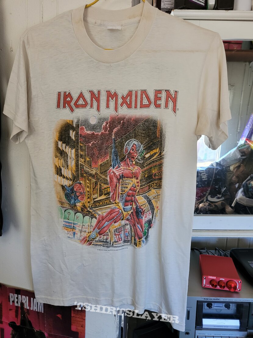 Iron Maiden, Iron Maiden Somewhere in time 1986 TShirt or Longsleeve ...