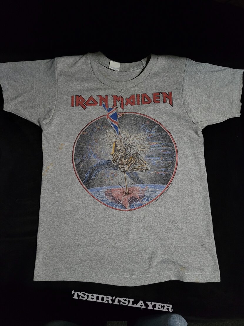 Iron maiden the beast on the road 1982 tour | TShirtSlayer TShirt and ...