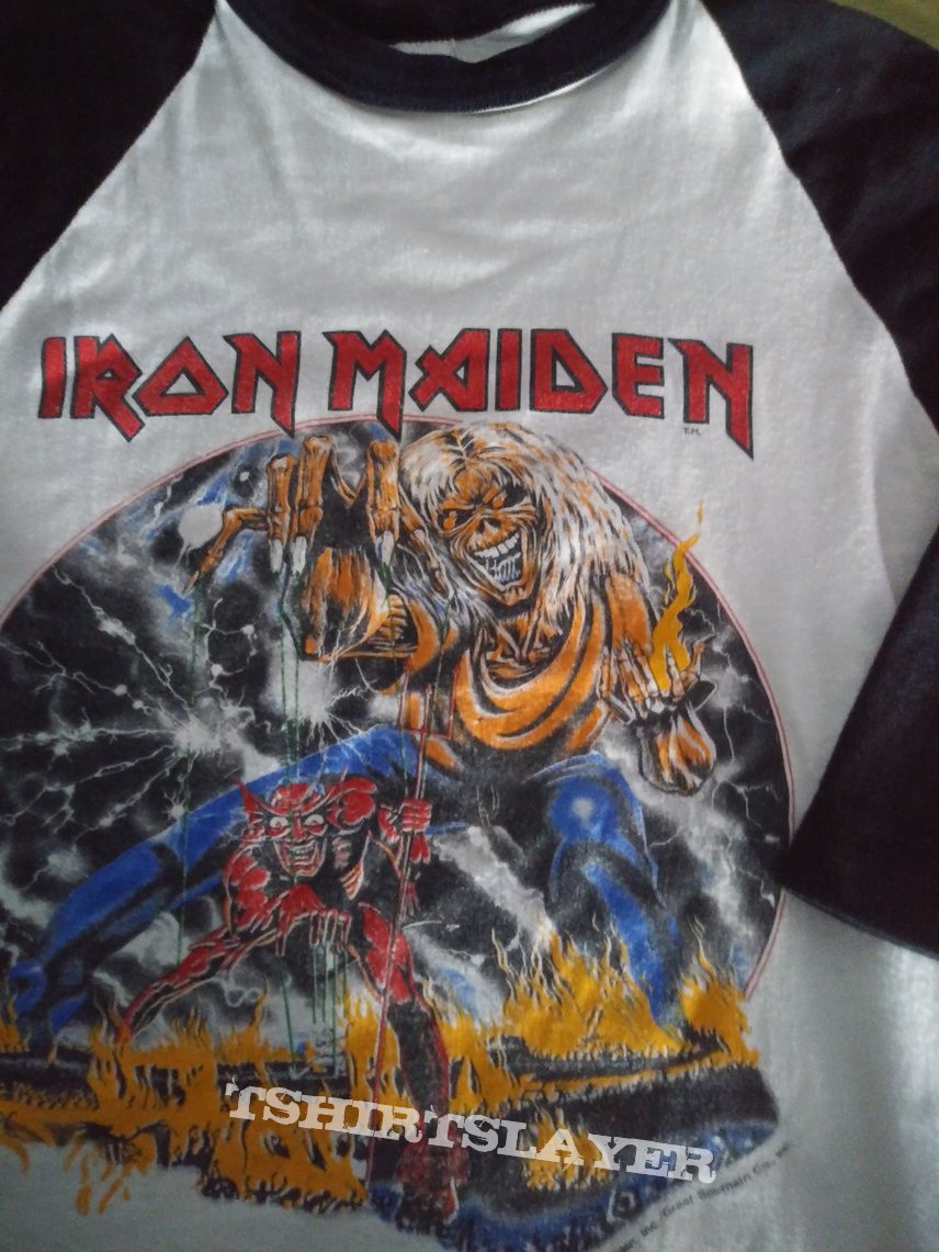 Iron maiden the number of the beast world tour 82