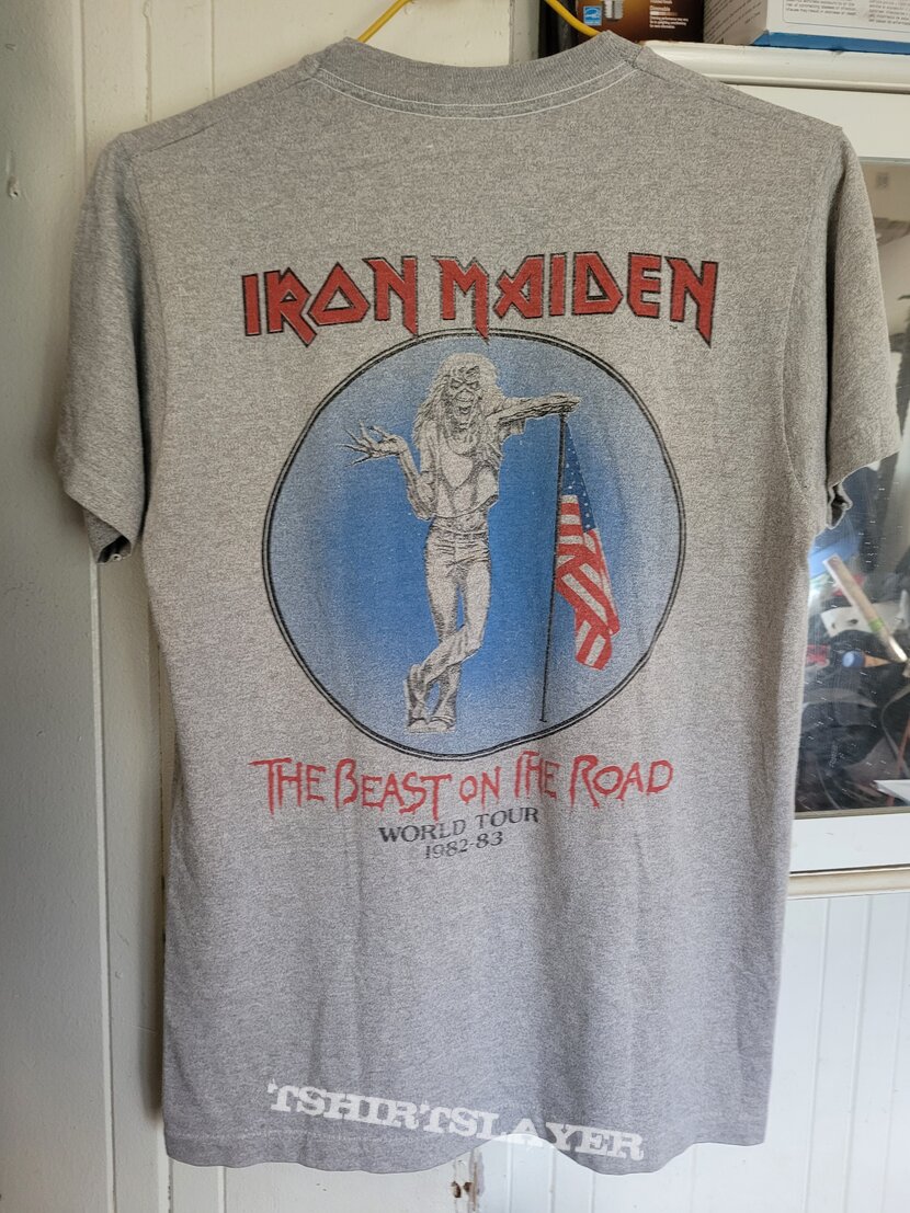 Iron Maiden The beast on the road 1982  world tour