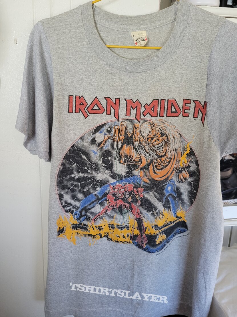 Iron maiden The number of the beast world tour | TShirtSlayer TShirt ...