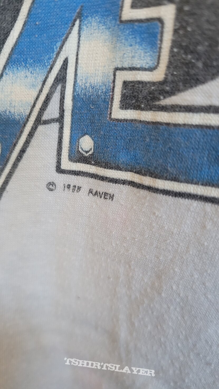 Raven Stay hard tour 1985