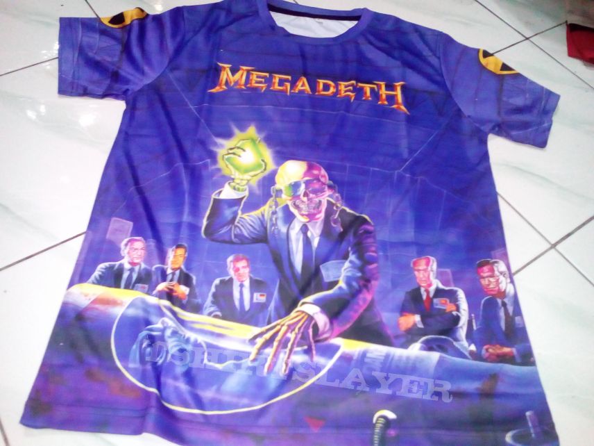 Megadeth allover bootleg