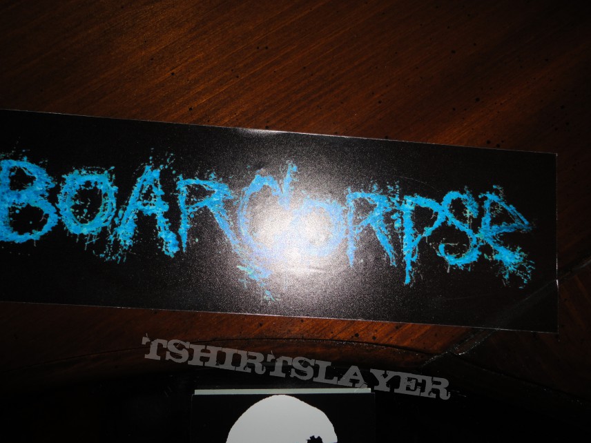 Other Collectable - Blue Boarcorpse Logo Sticker