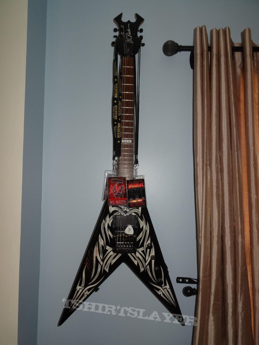 Death Angel Guitar Collection