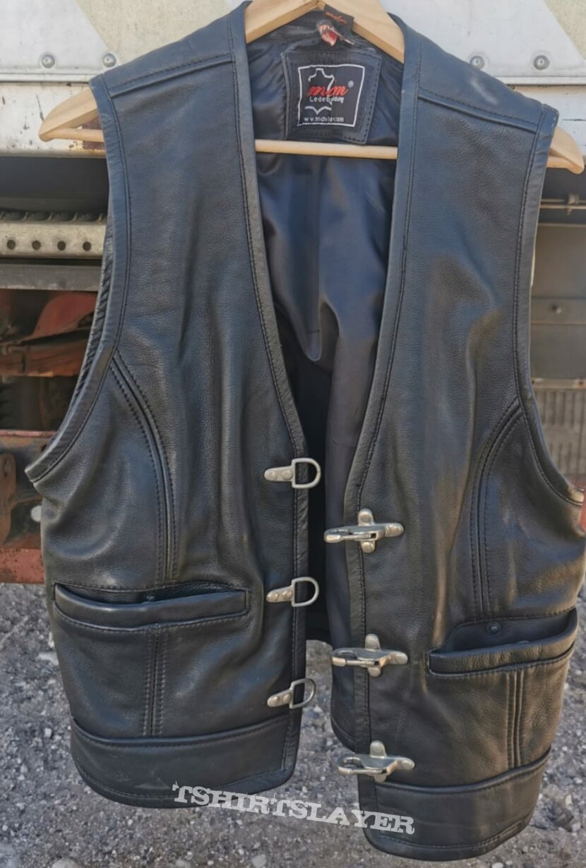 Bathory Leather Vest