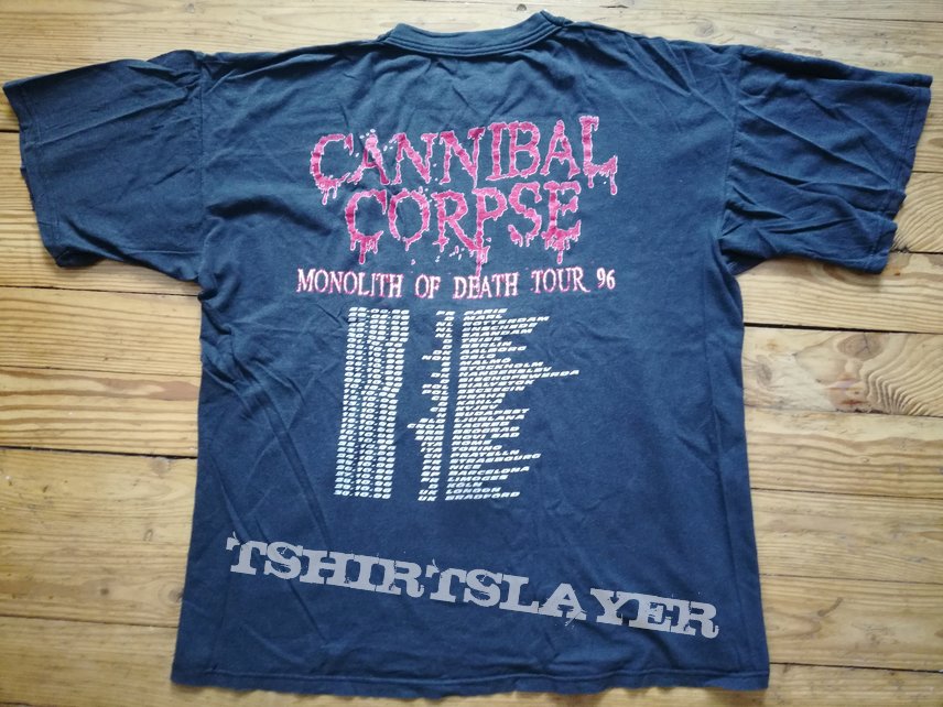 Cannibal Corpse vile tourshirt