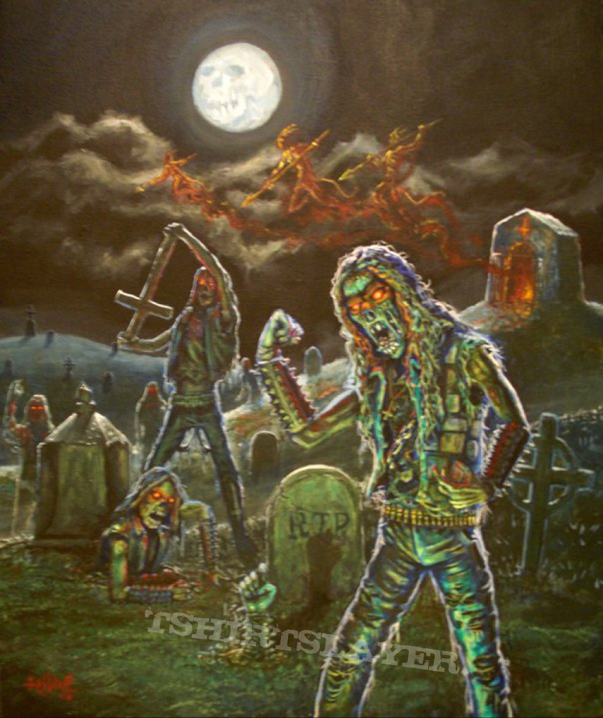 Other Collectable - Painting of metalians raised from the dead Other Collectable - Painting of metalians raised from the dead