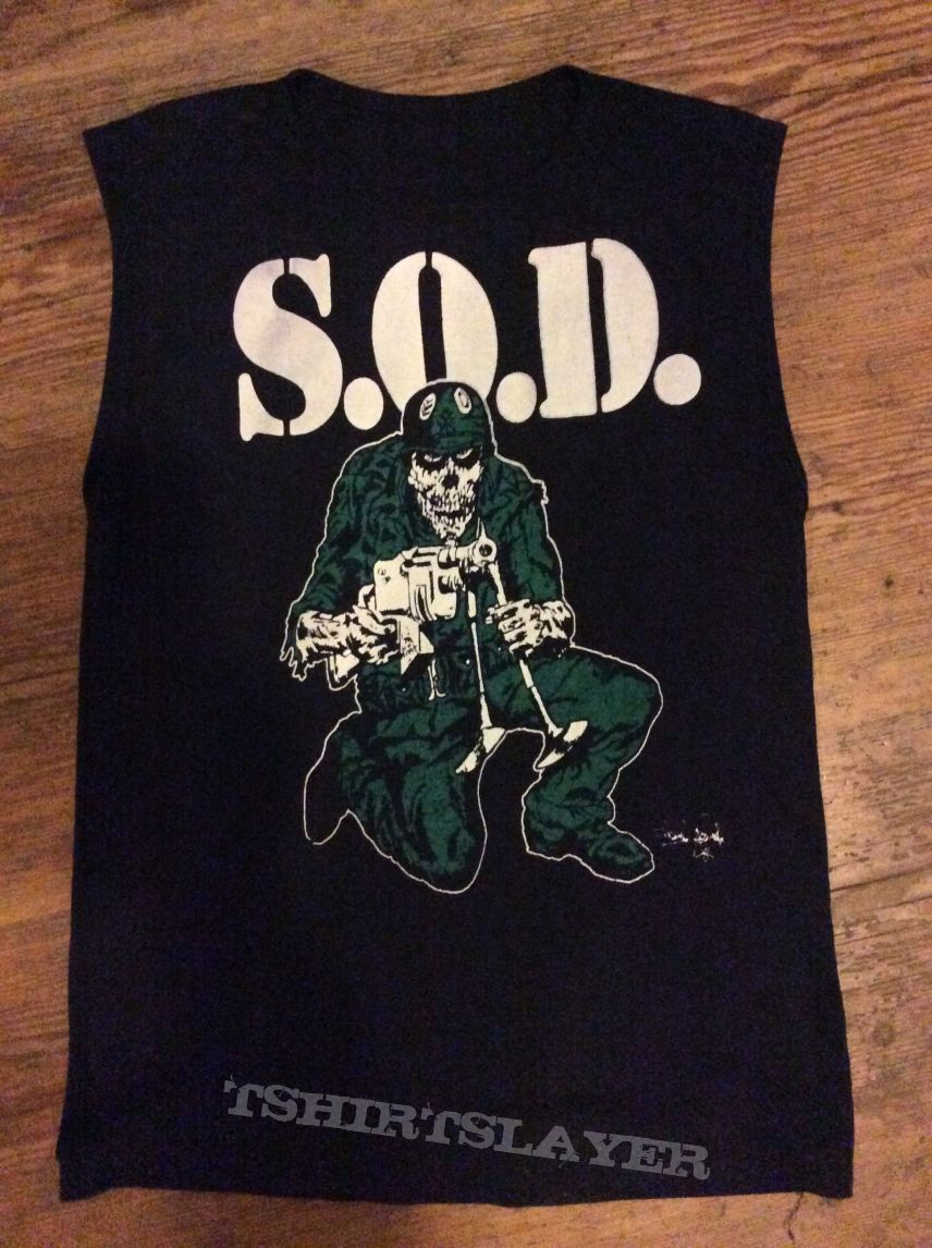 S.O.D. SOD shirt