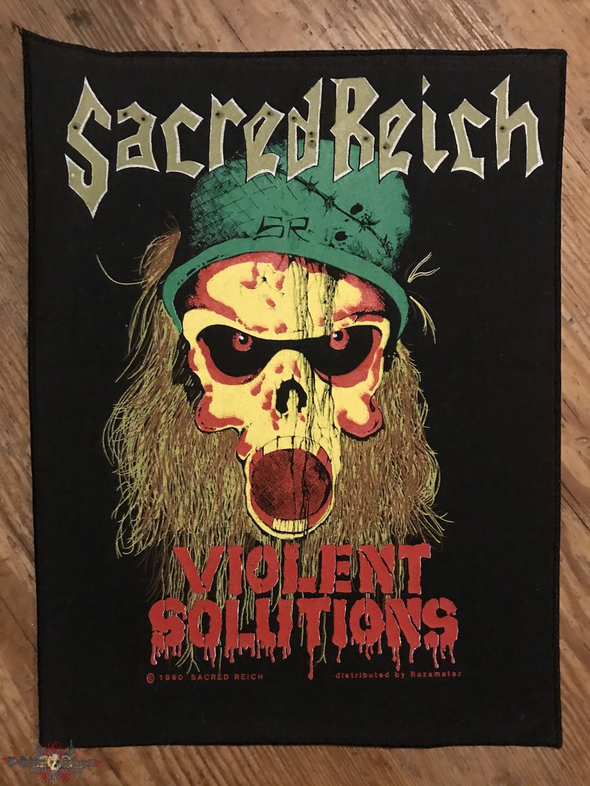 Sacred Reich Back Patch
