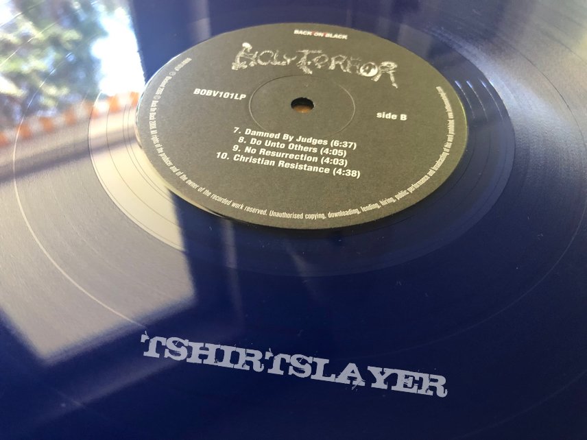 Holy Terror - Mind wars 180 g Blue Vinyl LP