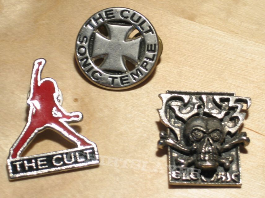 Other Collectable - The Cult - Collection of badges Other Collectable - The Cult - Collection of badges