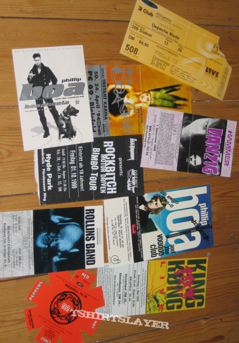 Other Collectable - Concert Tickets III
