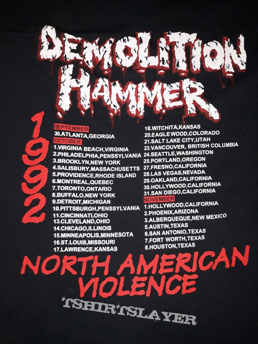 Demolition Hammer Epidemic of Violence