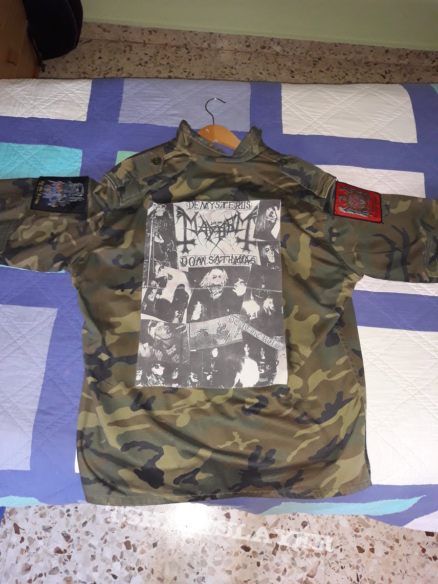 Mayhem Camouflage Battle  jacket