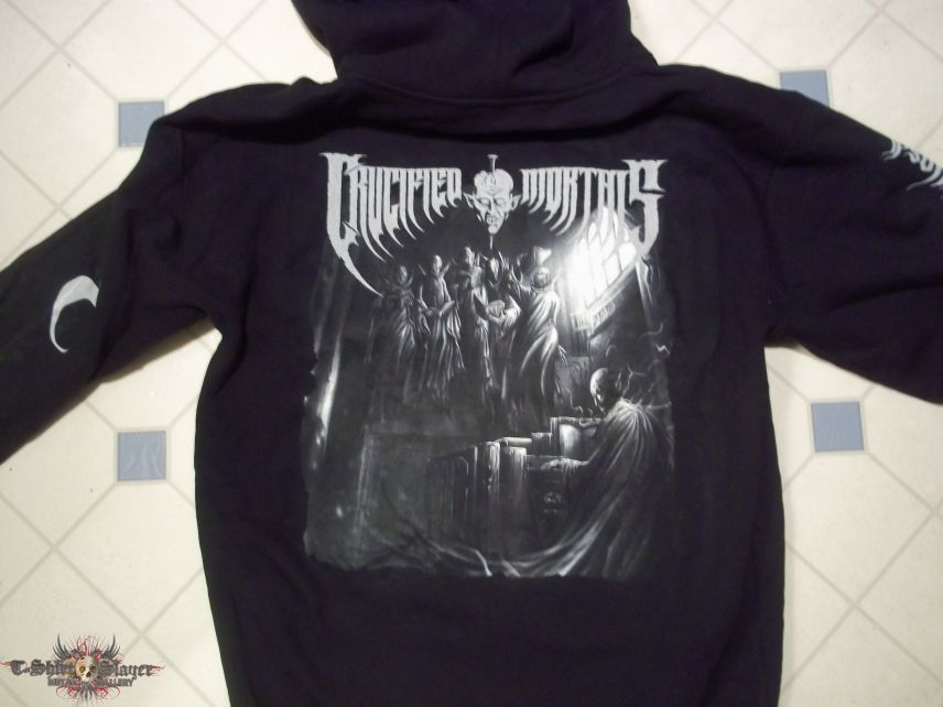 Crucified Mortals hooded sweatshirt 