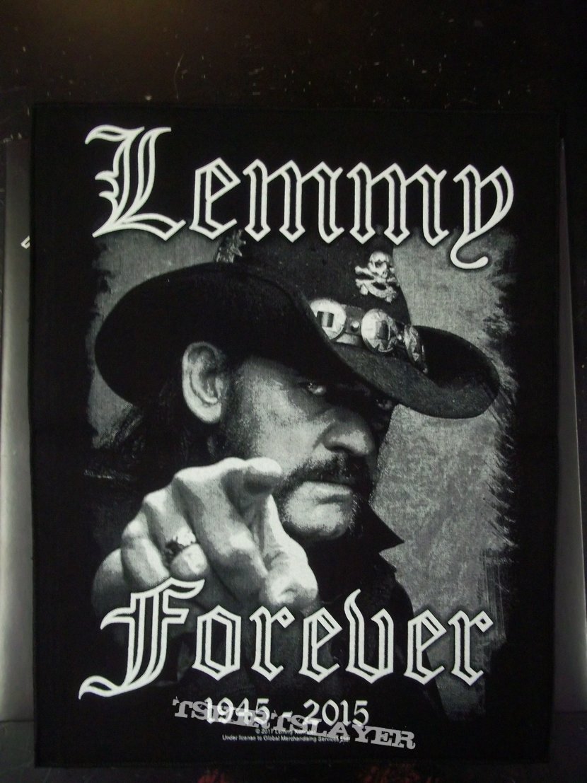 Motörhead Lemmy tribute patches