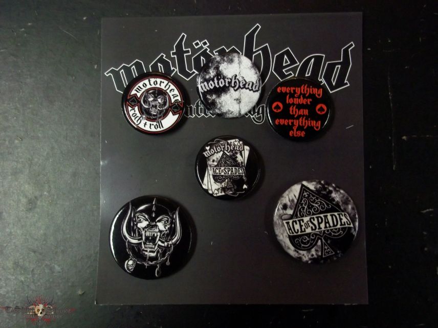 Motörhead Motorhead button pack