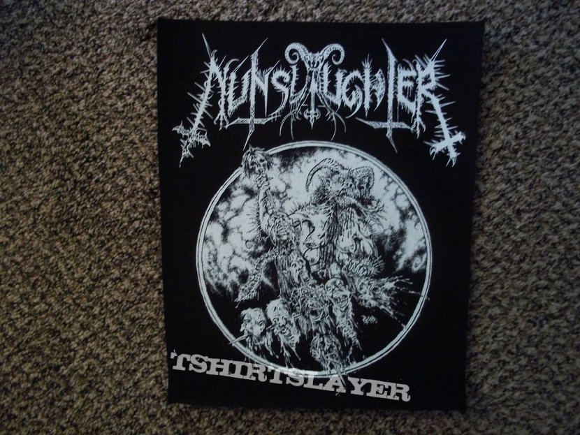 Nunslaughter backpatch 