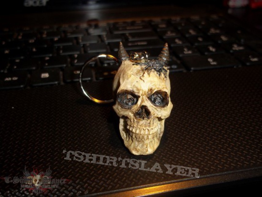 Other Collectable -  Demon skull keychain