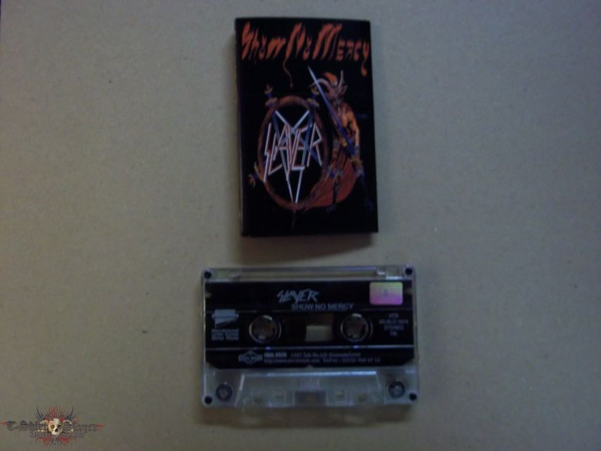 Slayer Show No Mercy cassette 