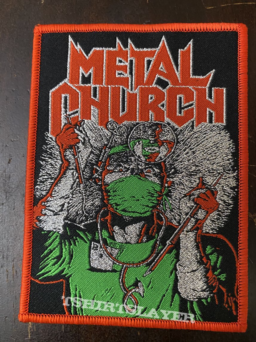 Metal Church - Fake Healer woven patch 