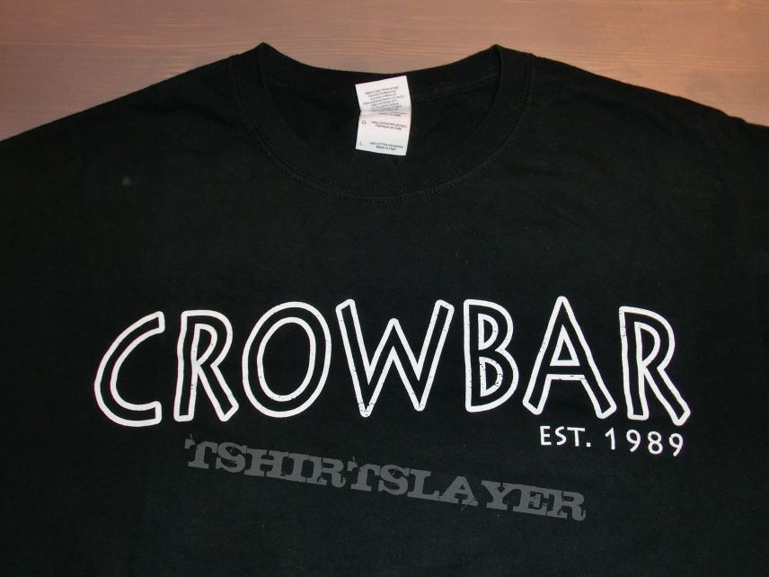 Crowbar &quot;est 1989&quot; T Shirt 2010