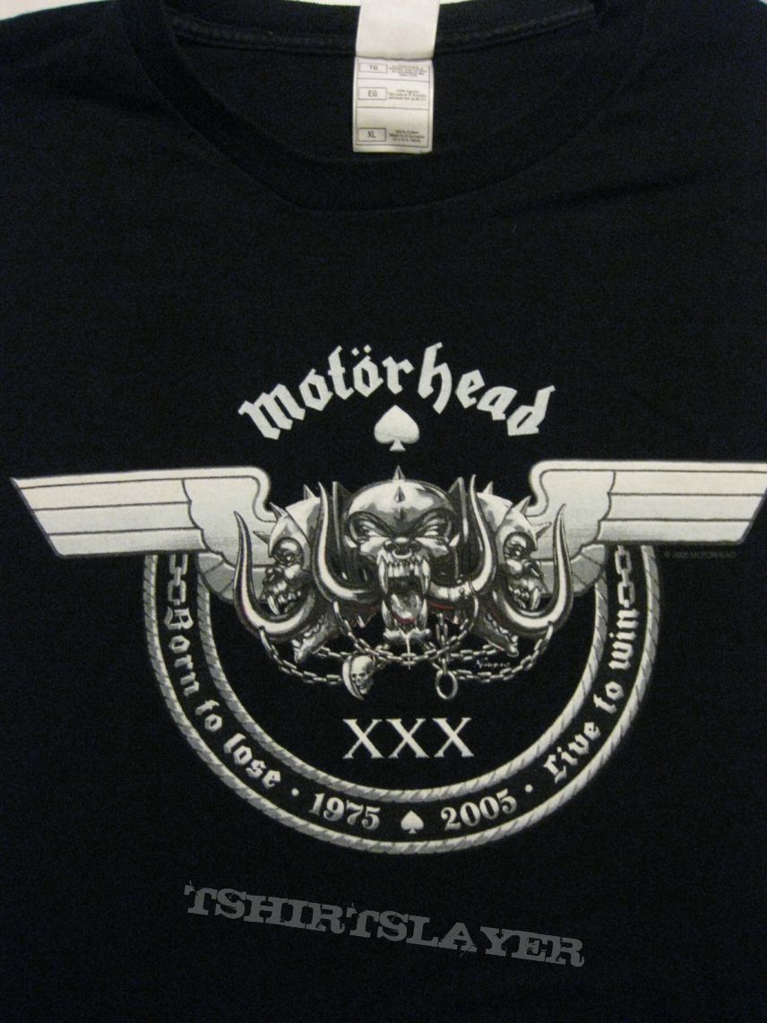 TShirt or Longsleeve - Motörhead &quot;Born To Loose - 1975 - 2005 - Live To Win&quot; 30th Anniversary USA