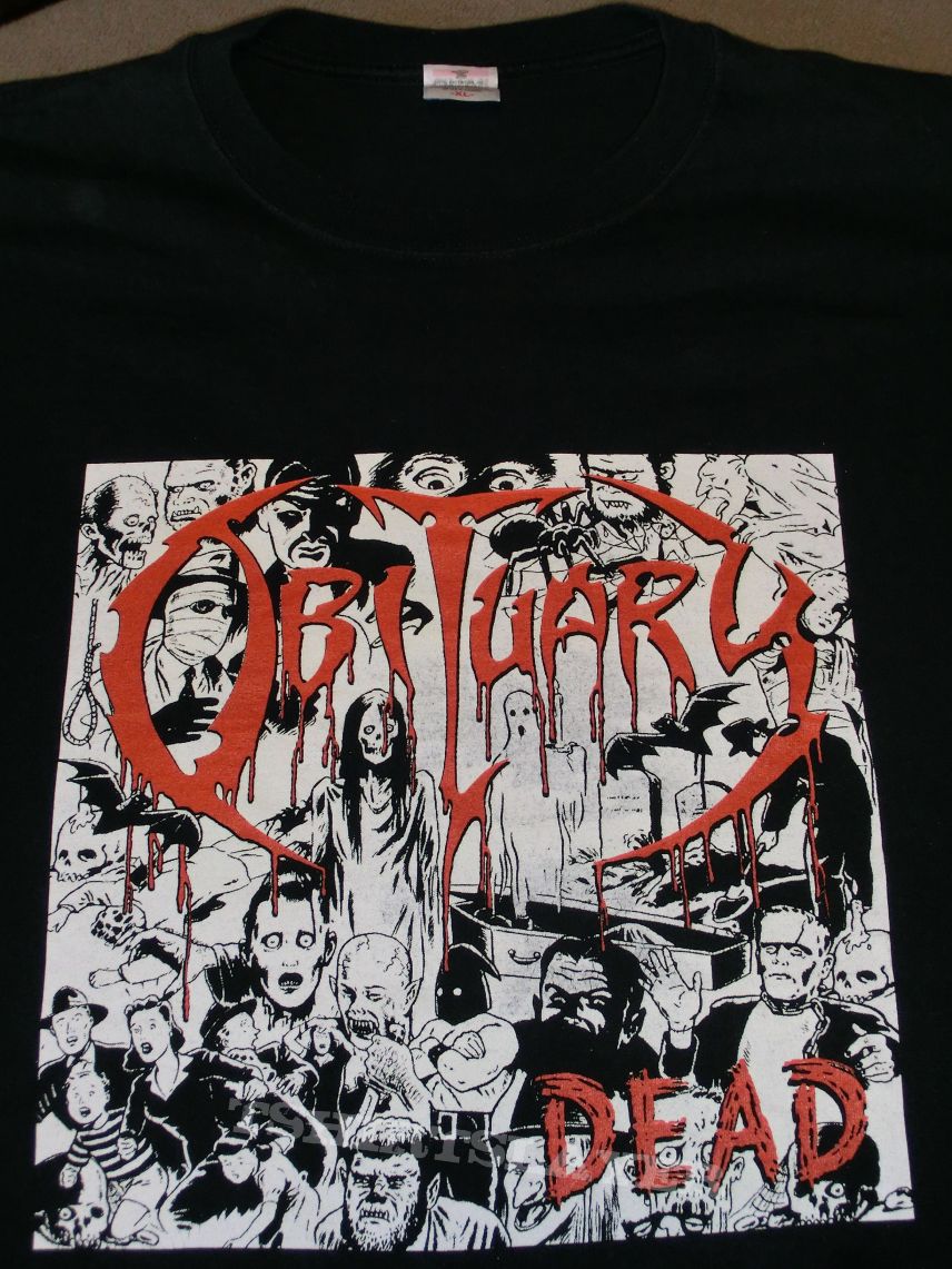 OBITUARY &quot;Dead&quot; Album Shirt 1998