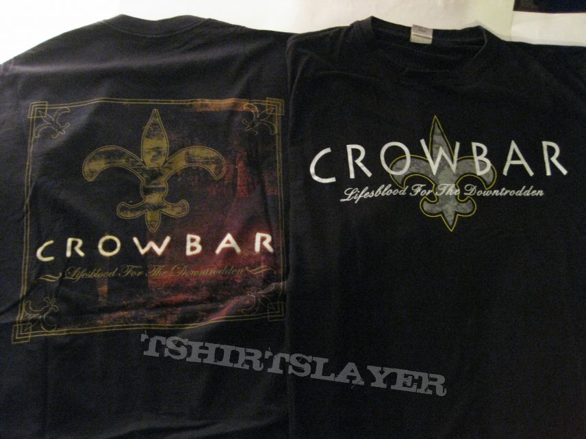 TShirt or Longsleeve - Crowbar &quot;Lifesblood For The Downtrodden&quot; Album Shirt 1  2005