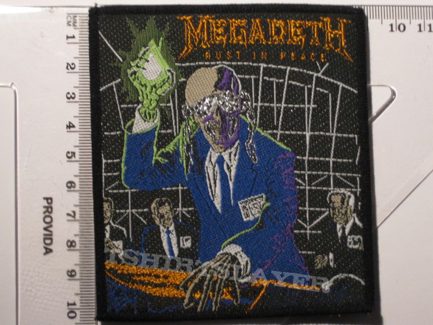 Patch - MEGADETH &quot;Rust in Peace&quot; Patch 1991