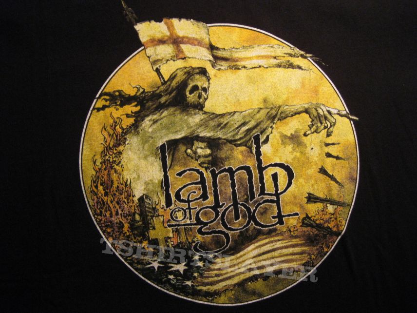 TShirt or Longsleeve - Lamb Of God &quot;Again We Rise&quot; Tourshirt 2006 