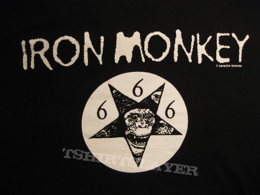 TShirt or Longsleeve - IRON MONKEY &quot;logo&quot; Shirt 2009  Re-Print