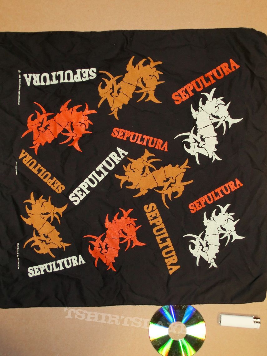 SEPULTURA 1992 Org. Bandana - Version 1 - &quot;Arise&quot; 