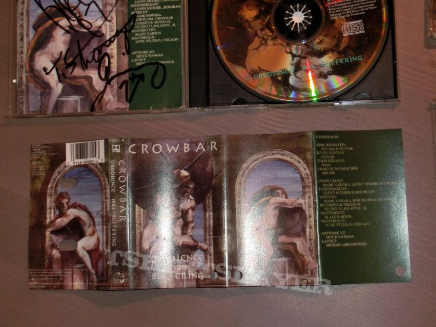 Crowbar &quot;Obedience Thru Suffering&quot; 1991 CD´s, Promo, Tape 