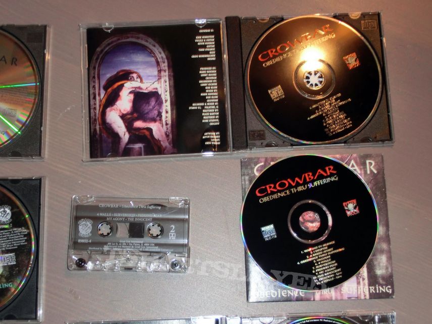 Crowbar &quot;Obedience Thru Suffering&quot; 1991 CD´s, Promo, Tape 