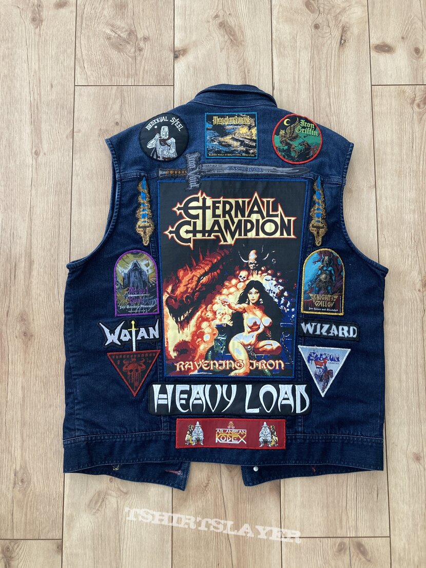 Eternal Champion heavy metal vest