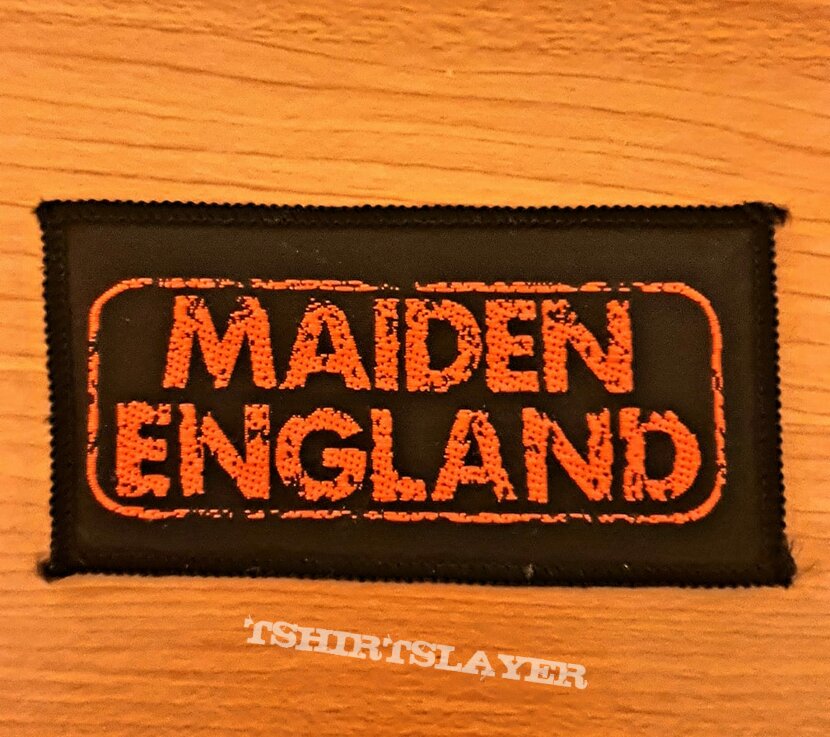 Iron Maiden - Maiden England vtg patch