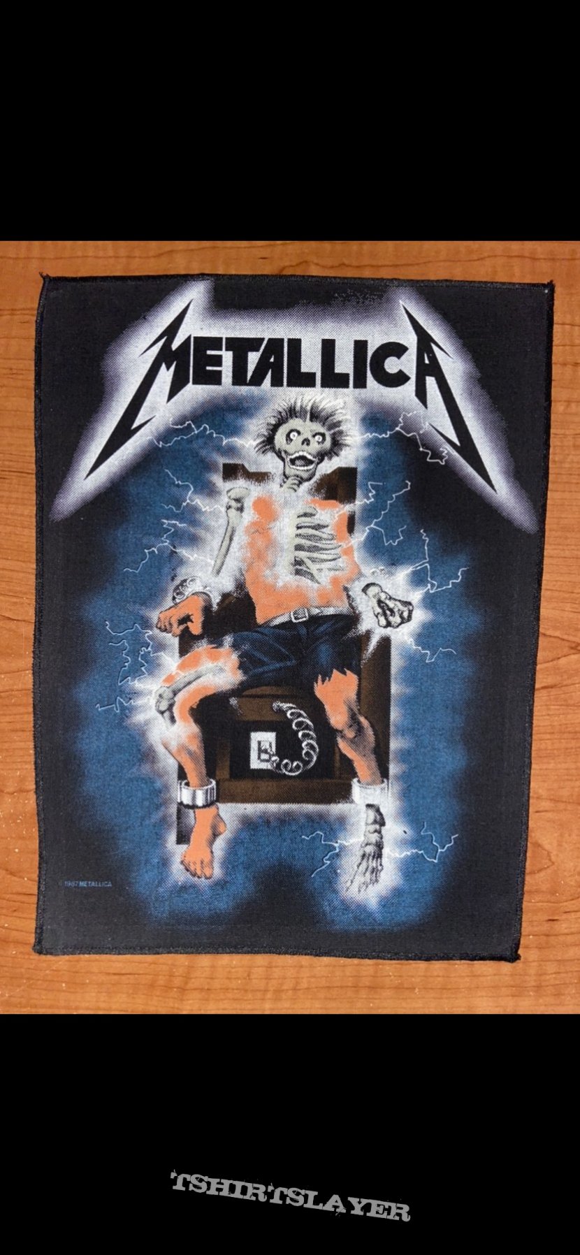 Metallica patch and cassette collection 