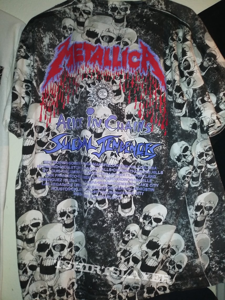 metallica Shit Hits the Sheds Tour 1994