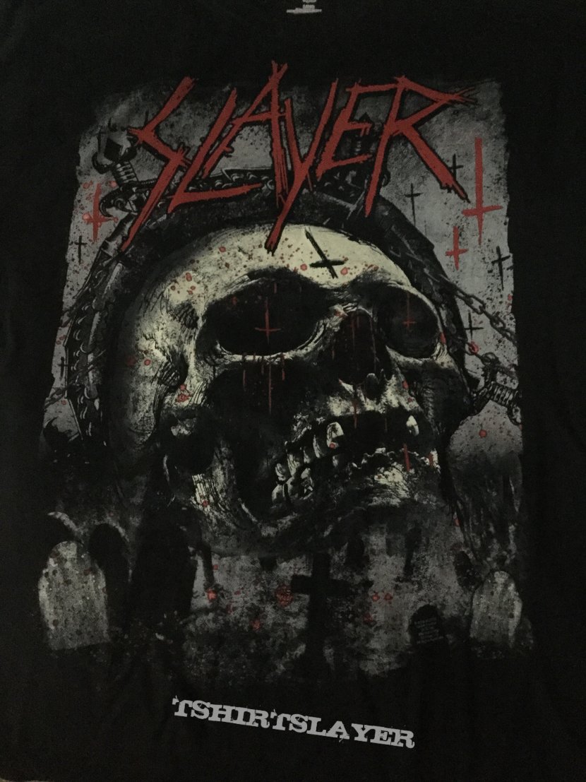 Slayer Final Campaign Tour Shirt Oakland Design