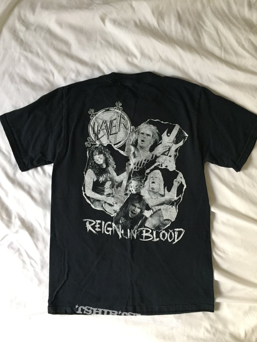 Slayer bootleg Live Undead/Reign in Blood shirt