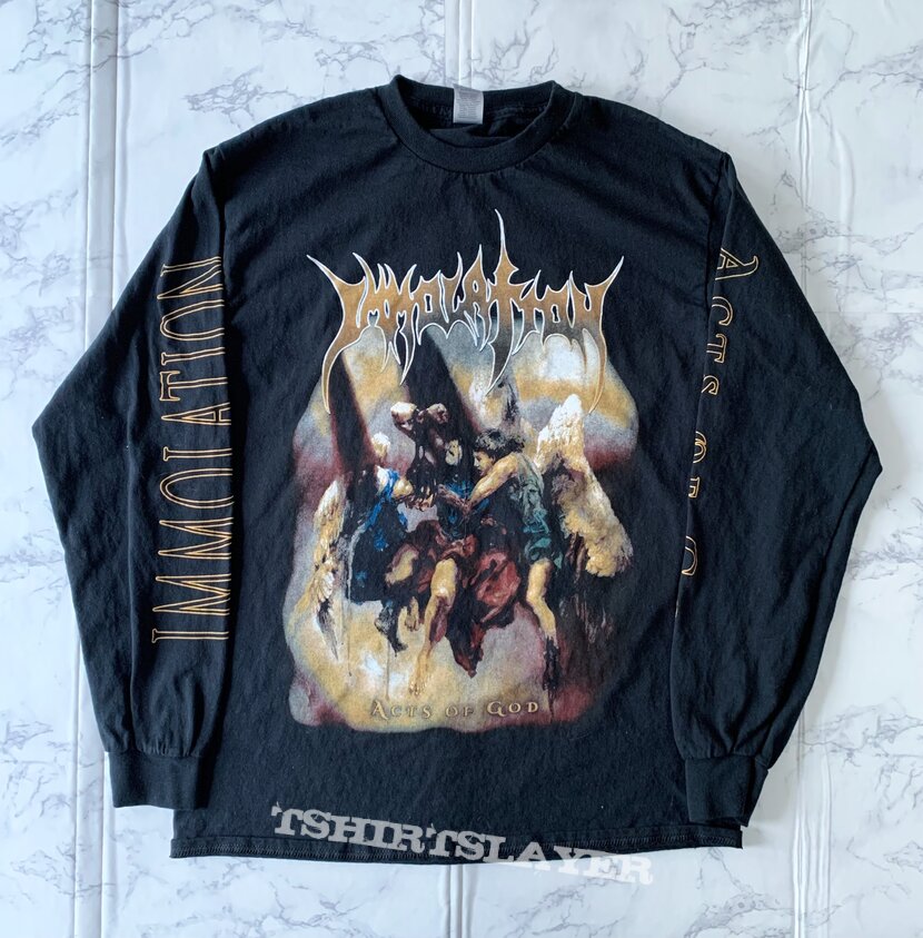 Immolation Acts of God long sleeve