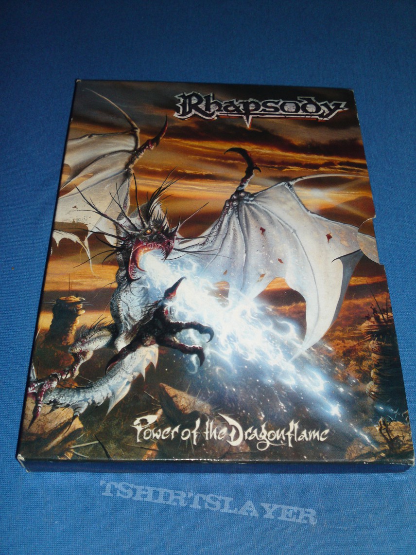 Rhapsody Of Fire Limited Power Of The Dragonflame DVD/CD Pack |  TShirtSlayer TShirt and BattleJacket Gallery