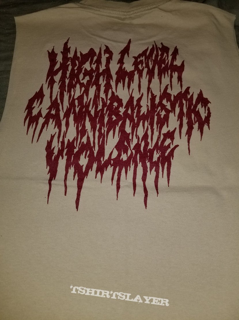 Torsofuck high level cannibalistic violence sleeveless shirt