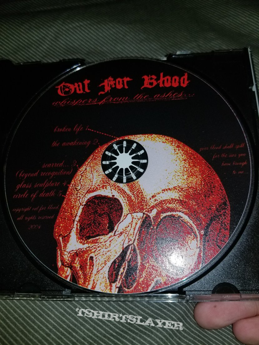Out for Blood- Whispers from the Ashes CD